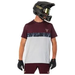 Maillot VTT Animoz Wild MC Burgundy