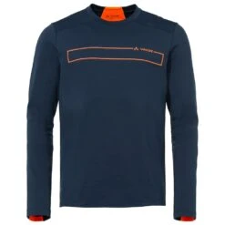 Maillot VTT Vaude Men's Qimsa Ls Shirt Dark Sea