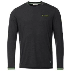 Maillot VTT Vaude Men's Sveit Ls Shirt II Black Green
