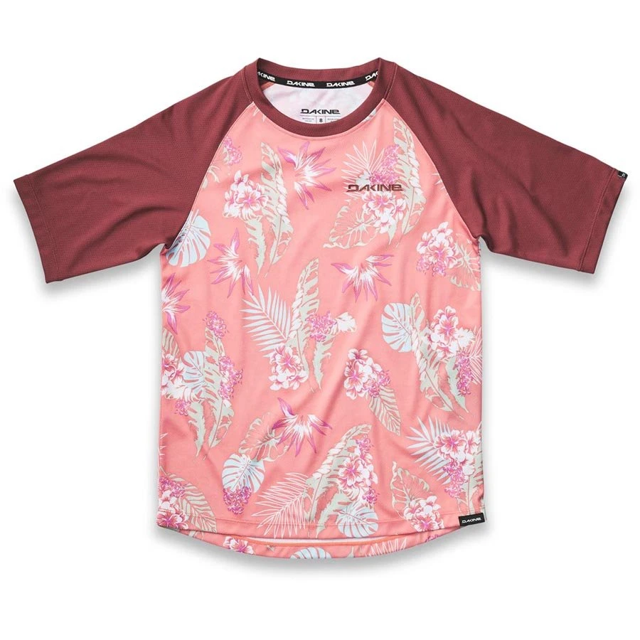 Maillot VTT Dakine Dropout Kid's Jersey MC - Waikiki - 8 Ans