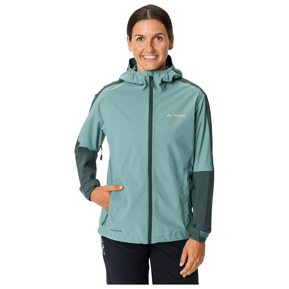 Veste VTT Vaude Women's Moab Rain Jacket II Dusty Moss – Image 5