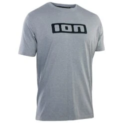 Maillot VTT Ion Logo SS DR Men Grey Melange