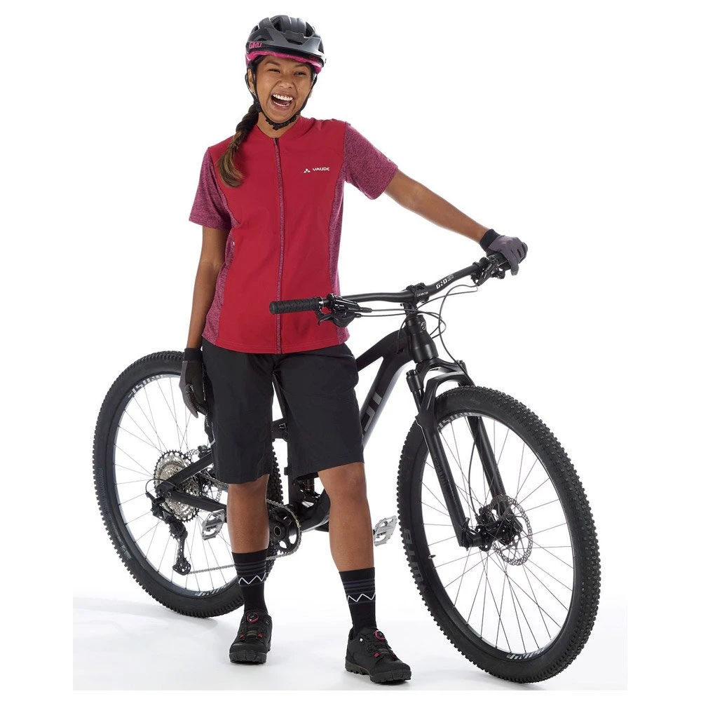 Short VTT Vaude Women's Qimsa Shorts Black – Image 2