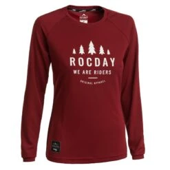 Maillot VTT Rocday Femme Patrol WMN - Dark / Red