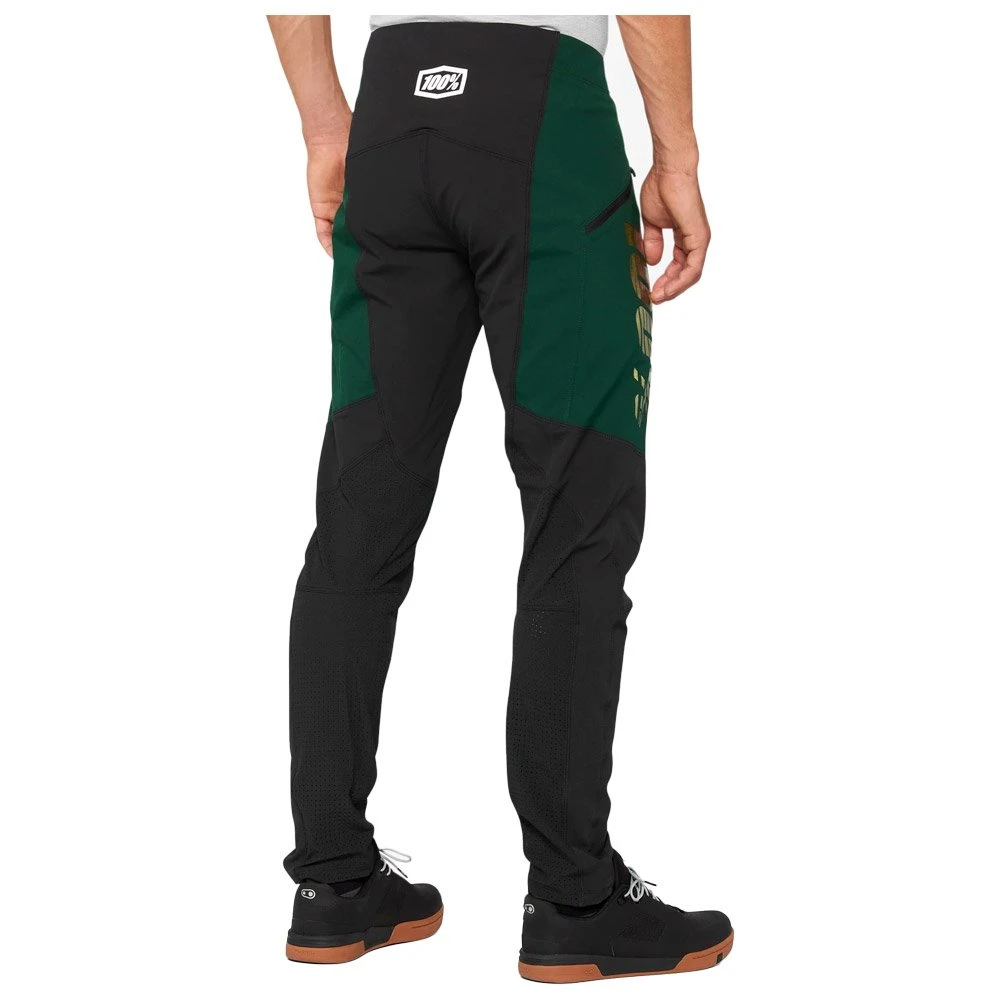 100% Pantalon VTT 100 % R-Core-X Limited Edition Forest Green Black - Image 5