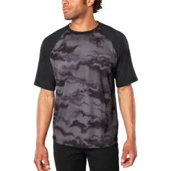 Maillot VTT Dakine Homme Dropout S/S - Black / Dark Ashcroft