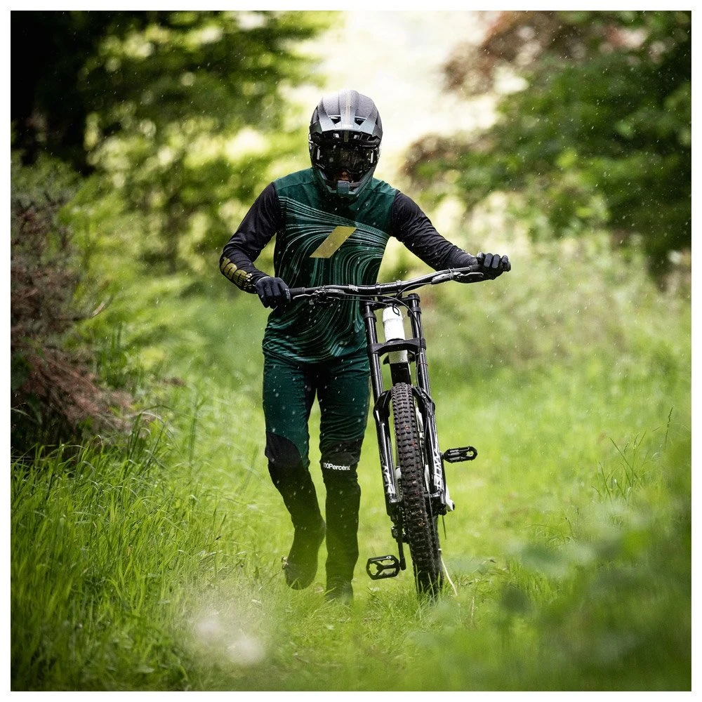 100% Pantalon VTT 100 % R-Core-X Limited Edition Forest Green Black - Image 2