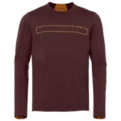 Maillot VTT Vaude Men's Qimsa Ls Shirt Dark Oak