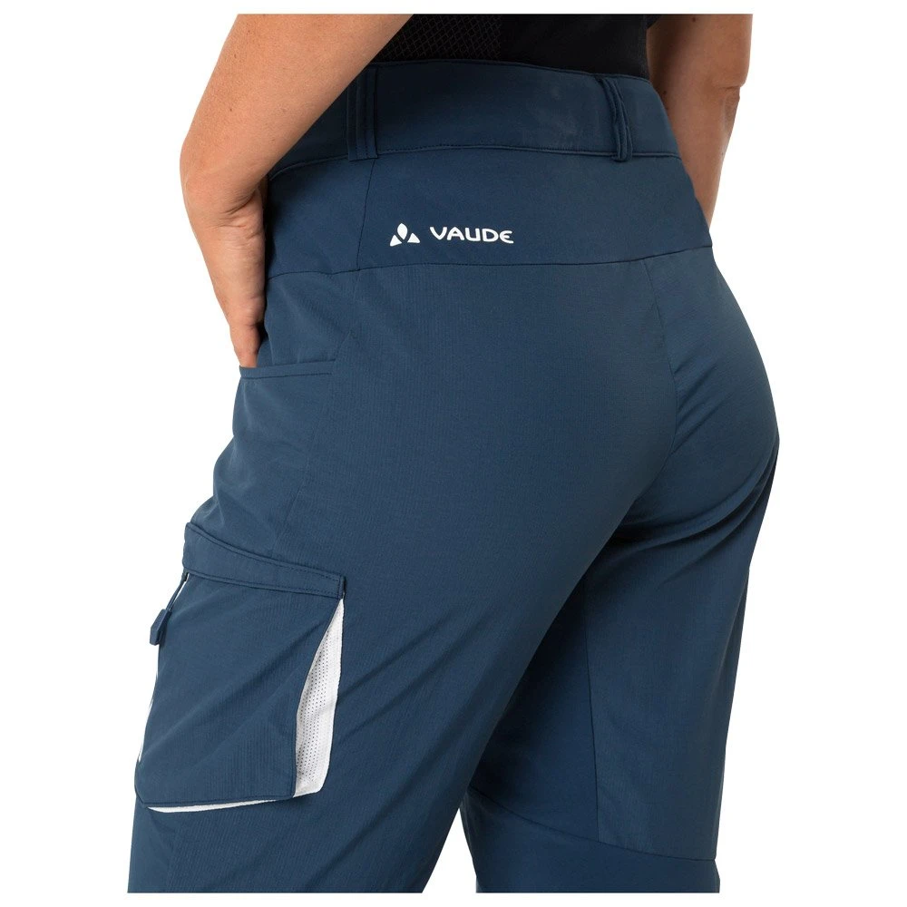 Pantalon VTT Vaude Women's Qimsa Pants Dark Sea – Image 3