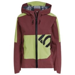 Veste VTT Five Ten 5.10 Rain Jacket All Mountain Women Quiet Crimson Pulse Lime