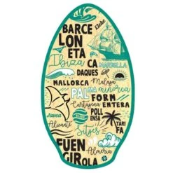 Skimboard Skim1 Wood 41" - Méditerranée Spain