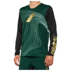 100% Maillot VTT 100Â % R-Core-X Limited Edition Forest Green Black